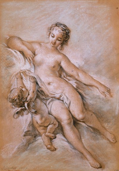 Venus and Cupid by François Boucher